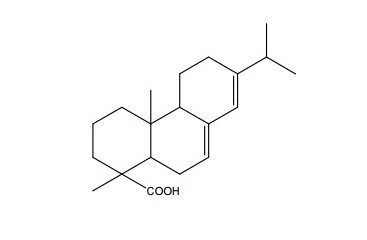 松香酸化學結構